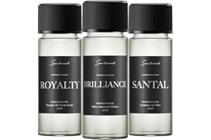 Scentiment Designer Diffuser Oil Discovery Kit – Top 3 Luxury-Inspired Scents | Aromatherapy Fragrance Oils for Home & Office | Long-Lasting & Elegant Scent (3 x 20ml)