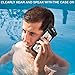 Voxkin Universal Waterproof Case with Waterproof Earphone and Headphone Jack, Armband, Compass, Lanyard for iPhone 6S, 6, 6 Plus, Note 4, S6 Or Any Phone – Best Waterproof Bag