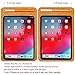 TOOVREN Trifold Case Sleeve for New iPad Air (3rd Generation) 10.5''/ iPad Pro 10.5'' 2017 / New iPad 10.2'' 2019 with Apple Pencil Holder Leather PU Slim Protective Microfiber Pouch Cover(Brown)