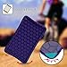 Fintie Silicone Case for Amazon Fire 7 Tablet (Previous Generation 7th, 2017 Release) - [Honey Comb Upgraded Version] [Kids Friendly] Light Weight [Anti Slip] Shock Proof Protective Cover, Navy Blue