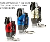 GStar® 90 Degree Angle Straight Cigar Cigarette Torch Lighter