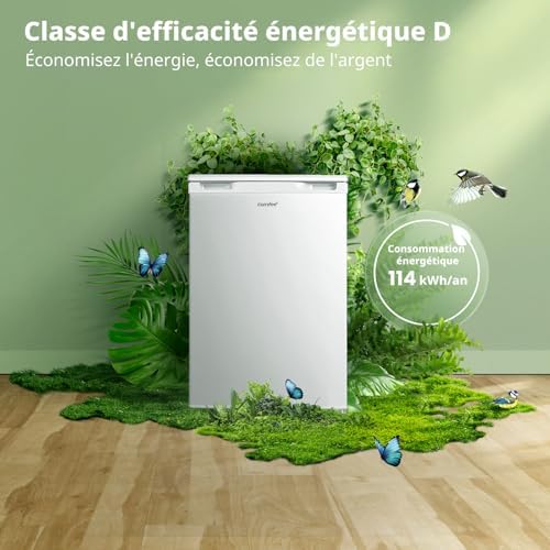 RCD113WH3EU(E) Réfrigérateur 1 Porte avec Tiroir Blanc 113L