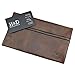 Hide & Drink, All Purpose Utility & Charger Case for MacBook & iPad, Rustic Bag for Cables, Travel Case, Full Grain Leather, Handmade (Bourbon Brown)