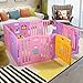 JAXPETY Baby Playpen Kids 8 Panel Safety Play Center Yard Home Indoor Outdoor New Pen (Pink)