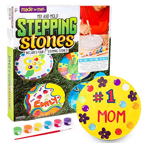 Made By Me Mix & Mold Your Own & Make 4 DIY Personalized Stepping