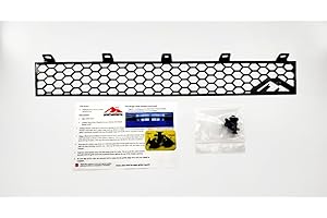 Mountains2Metal Honeycomb Edition Powder Coated Black Bumper Grille Insert Fits 2019-2023 Ford Ranger M2M #200-10-1