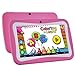 Kids Tablet Android 7.1, 7 Inch, HD Display, Quad Core, Children Tablet, 1GB RAM + 8GB ROM, with WiFi, Dual Camera, Bluetooth, Educational,Touch Screen Kid Mode,Parental Control (M red) primary