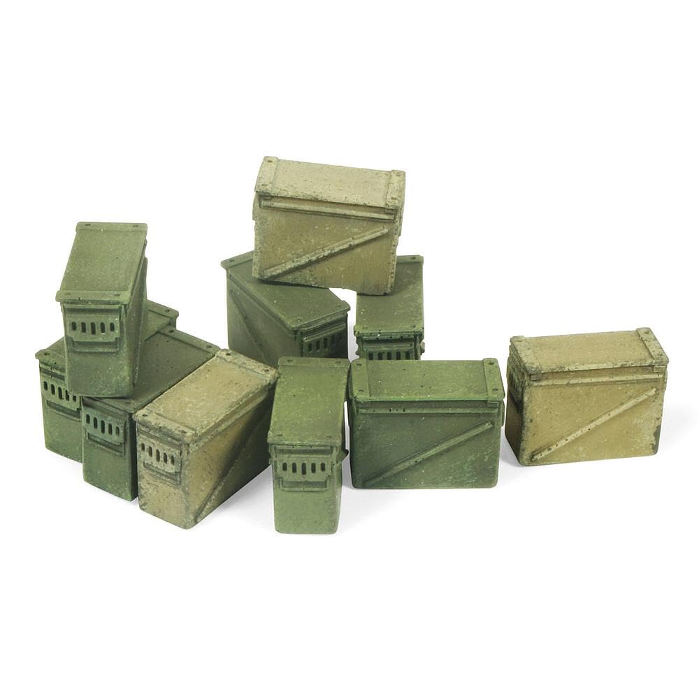 Vallejo Scenics - 1:35 Large Ammo Boxes 12.7mm