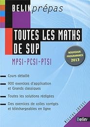 Toutes les maths de sup