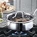 Calphalon Tri-Ply Stainless Steel Cookware, Shallow Sauce Pan, 2 1/2-quart