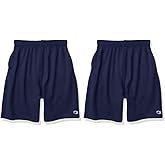 Champion Boys' Jersey Pocket Shorts, Comfortable Athletic Shorts with Elastic Waistband