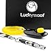 Luckywoof Dog Whistle to Stop Barking with Adjustable High Pitch Frequency & Loud Clicker for Training