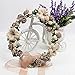 WINOMO Women Girls Flower Headbands Crown Wedding Bridal Hair Wreath Floral Headband Garland