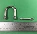 US STAINLESS Stainless Steel 316 Wide D Shackle 5.5mm (7/32
