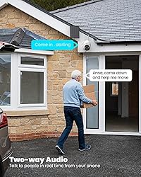 ieGeek Security Cameras Wireless Outdoor 2 Pack, 2K