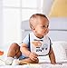 Gerber Baby Boys' 3 Pack Terry Dribbler Bibs, Transportation, One Size
