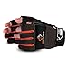 Superior Glove Leather Half Finger Framers Gloves - 1 Pair of Medium Black and Orange Work Gloves – MXFE