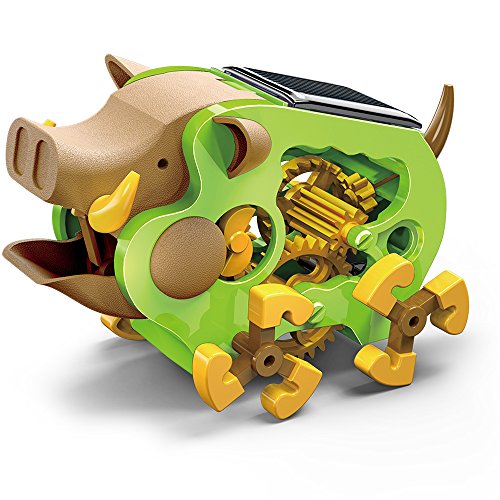 OWI Solar Wild Boar Bulding Model Kit OWI-MSK682; Ideal For a Do-it-yourself Science Fair, Summer Workshop Project