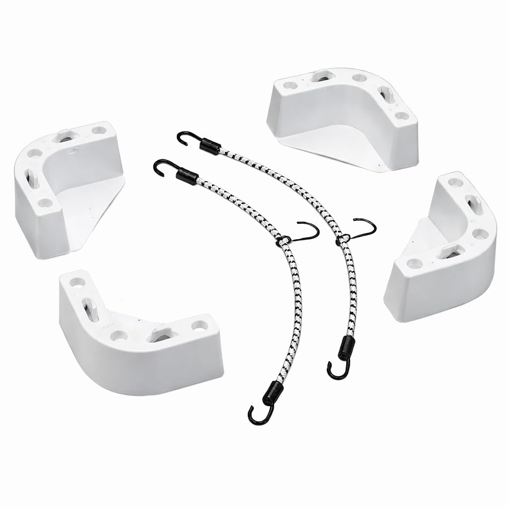 T-H Marine CMK-1-DP Cooler Mounting Kit,White