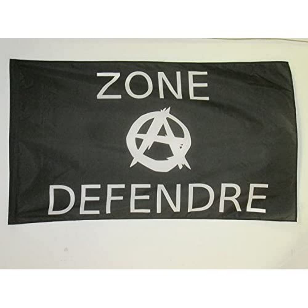 AZ FLAG - ZAD Flag - 3x5 Ft - anarchy Banner with Sleeve - 100% Polyester - Fade Resistant - Vivid Colors - 3' x 5' Feet - 150x90 Cm