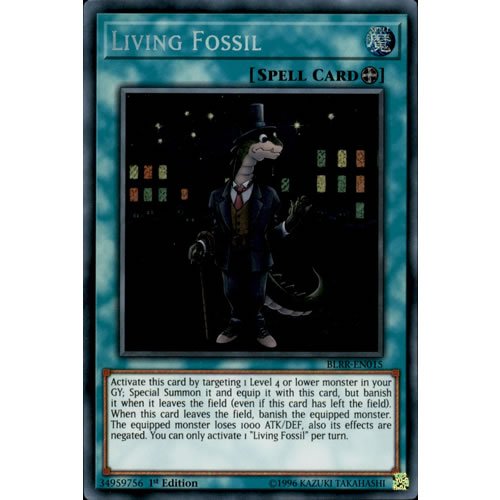 Yugioh Blrr En015 1st Ed Living Fossil Secret Rare Card | Desertcart Fiji Yugioh Blrr En015 1st Ed Living Fossil Secret Rare Card | Desertcart Fiji