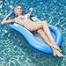 DR.DUDU Pool Float with Canopy, Adult Inflatable Pool Float Raft with Shade Water Lounge