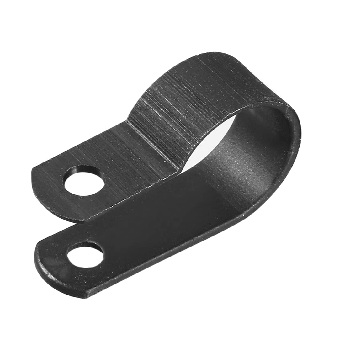 sourcing map 20Pcs Nylon R-Type Cable Clamp Organizer Cord Clips for Wire Management 13mm Black