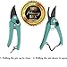 Oppshears Professional Sharp Bypass Pruning Shears (OPPS-1005), Tree Trimmers Secateurs,Hand Pruner, Garden Shears,Clippers For The Garden.