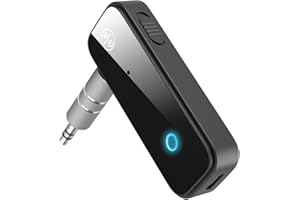 LOFICOPER Bluetooth Aux Adapter for Car, 2 in 1 Wireless Transmitter Receiver With 3.5mm Aux Port, for TV, Headphones, Speakers