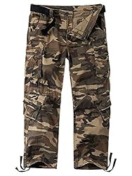 Men's BDU Casual Military Pants, Tactical Wild Army