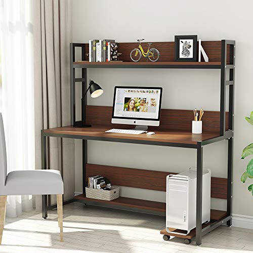 Best used computer desk with hutch