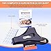 Anti Snoring Chin Strap Solution with Nose Strips and EBook - Adjustable Snore Stopper Aid Device Kit – Unisex Cpap Chin Strap – FDA Approved