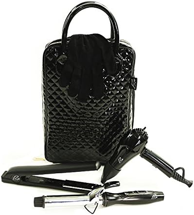 Re Plus Fashionable Travel/Styling Hair Tools Kit - Black