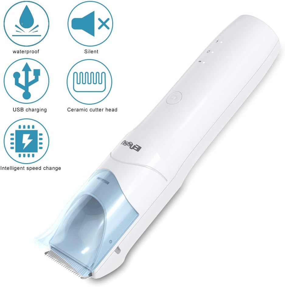 AYBSZ Waterproof Quiet Chargeable Hair Clipper Hair Trimmer for Baby Children Baby Hair Clipper Baby Hair Clipper