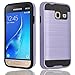 Galaxy J1 Mini Case, ZeopoCase 2-Piece Style Hybrid Shockproof Hard Case Cover for Samsung Galaxy J1 Mini (Purple)