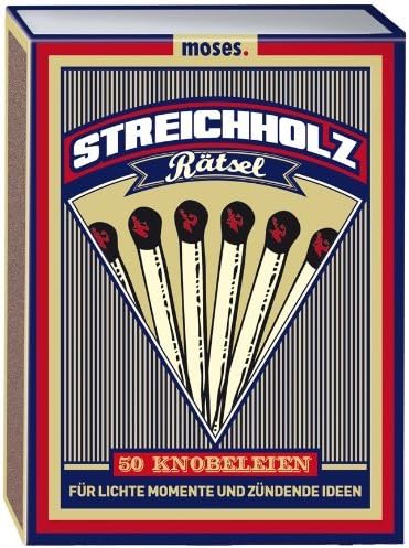 Streichholzrtsel [German Version] by Moses Verlag