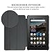 Kindle New Fire 7 2015 Slim Case - Swees Ultra Slim PU Leather Magnetic Case Cover for Amazon Kindle Fire 7 Inch 7