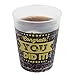Graduation Party Cups - Set of 16 Sturdy, Heavy Duty Cups That Read 'Congrats, You Did it!' for Grad Parties, Graduation Party Favors, Supplies, Decoration