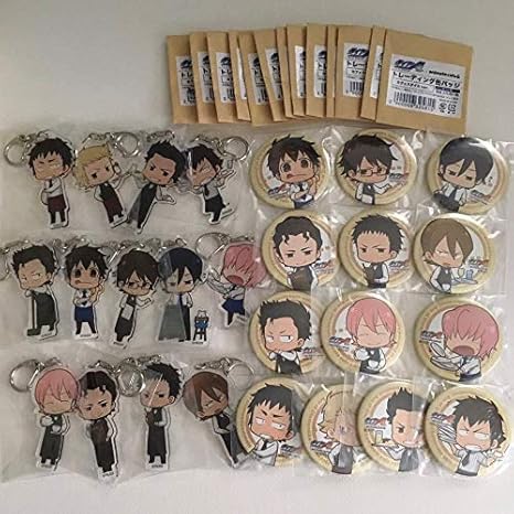 Amazon ダイヤのa アニメイトカフェ アクリルキーホルダーと缶バッジコンプセット 沢村御幸亮介春市倉持降谷結城伊佐敷クリス成宮鳴多田野真田雷市 アニメ 萌えグッズ 通販