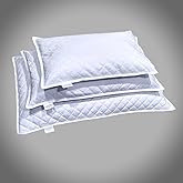 Comfort Traditions Buckwheat Hull Pillow (Small (Travel)) Naturally Cooling, Firm Support, Deep Comfort, 100% Cotton Case, Premium Hulls