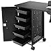 Giantex Manicure Nail Table Station Black Steel Frame Beauty Spa Salon Equipment Drawer