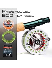 M Maximumcch Maxcatch Extreme Fly Fishing Combo Kit 3 5 6 8 Peso, Arrancador Barra de Mosca y Bobina Outfit, con una funda de viaje protectora