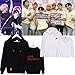 KPOP World Tour Hoodie Jimin Suga Jung Kook V Jacket Pullover Sweater