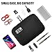 Travel Universal Cable Organizer Bag, Small Electronics Accessories Cases for Various USB,Cables, Earphone, Charger, Phone