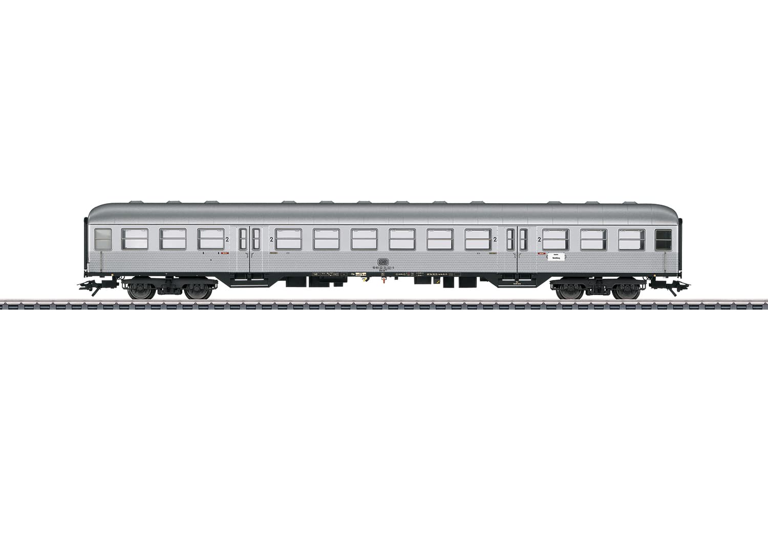 Märklin 43897 Model Railway Car 2nd Class Silver H0 Track Multi-Coloured