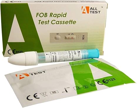 Alltest Bowel Health Test Fecal Occult Blood Home Testing Kit Pack Amazon Co Uk Health Personal Care