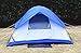 USA STAR Mountain Waterproof Tent Dome Outdoor Camping Instant Tents for Camping 2 Person White Blue