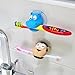 CHERABOO - Hurley Hippo & Friends Kids Toothbrush Holder Set - Great Stocking Stuffer!
