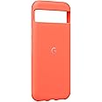 Google Pixel 8a Case - Durable Protection - Stain-Resistant Silicone - Android Phone Case - Coral