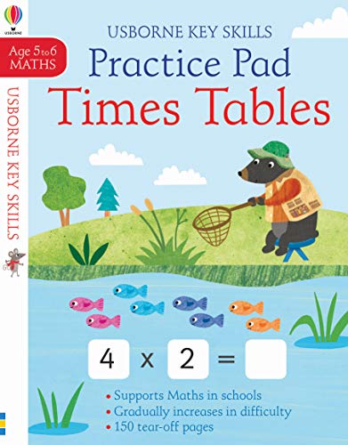 Usborne GB Times Tables Practice Pad 5-6